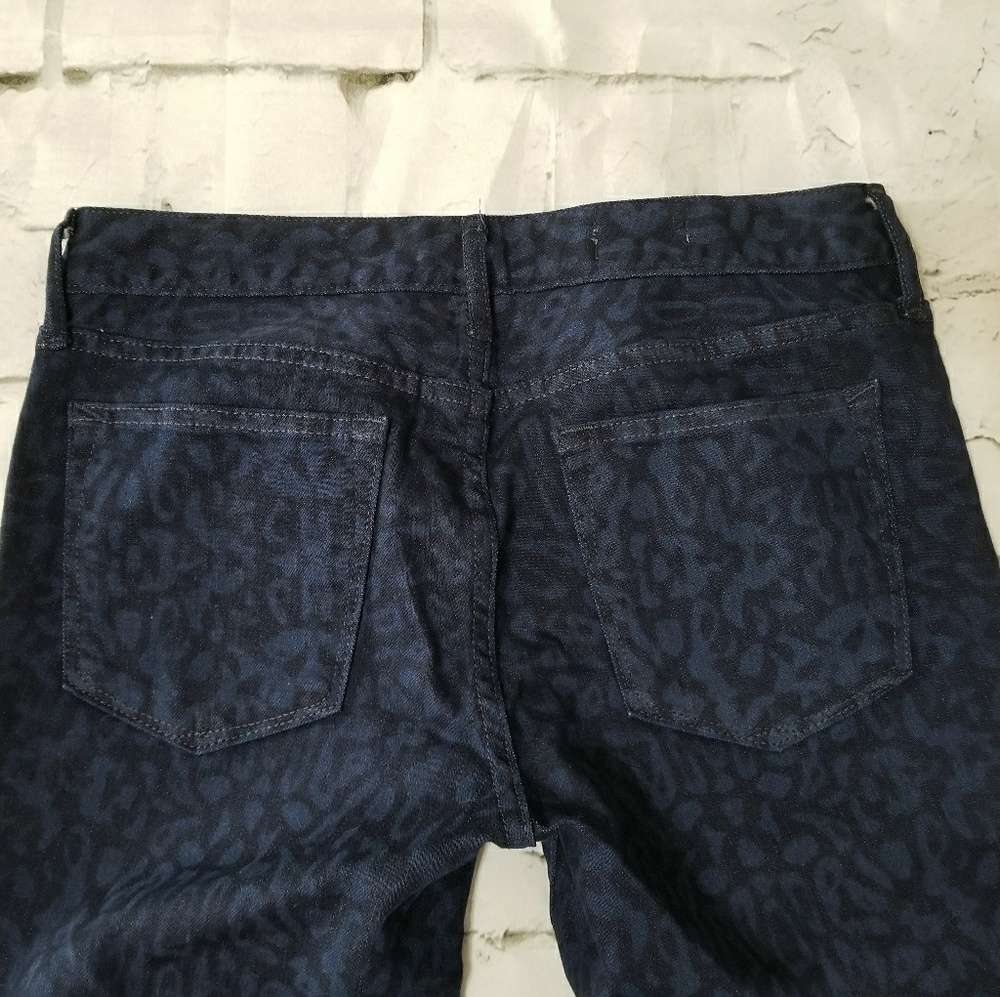 Gap Leopard Print Always Skinny Jeans, Size 26